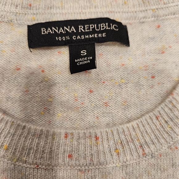 Banana Republic 100% Cashmere Love Crewneck Size S - Picture 3 of 6